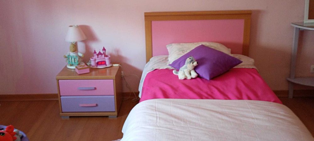 Recheio de quarto de menina