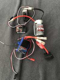 Traxxas zestaw serwo,regulator,silnik