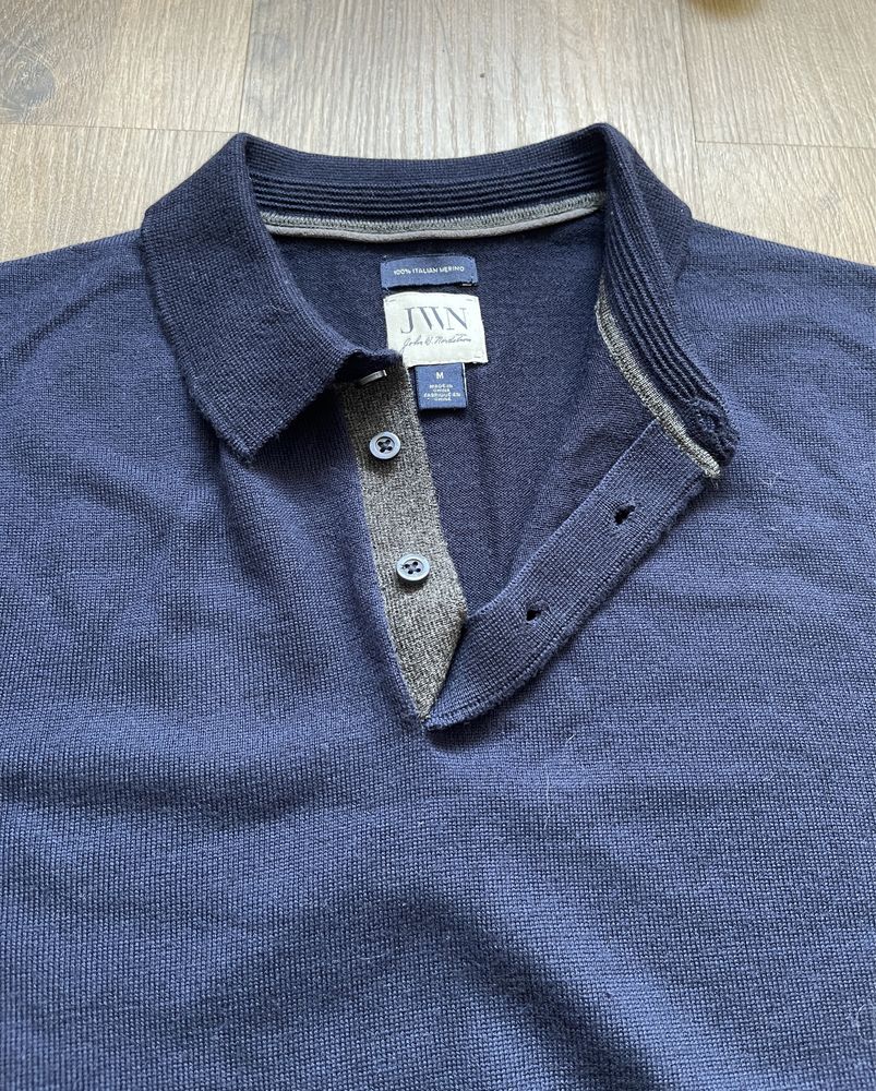 Шерстяний светр 100% вовна новий john w nordstrom wool