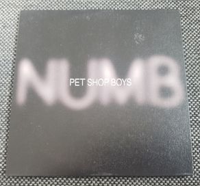 Pet Shop Boys Numb Promo CD Single Parlophone UK