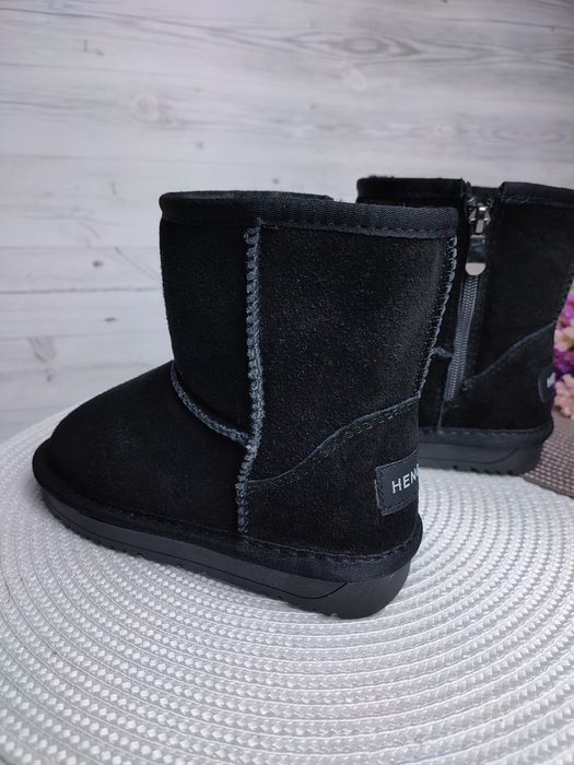 Дитячі угги замшеві р.28-31 зимові черевики