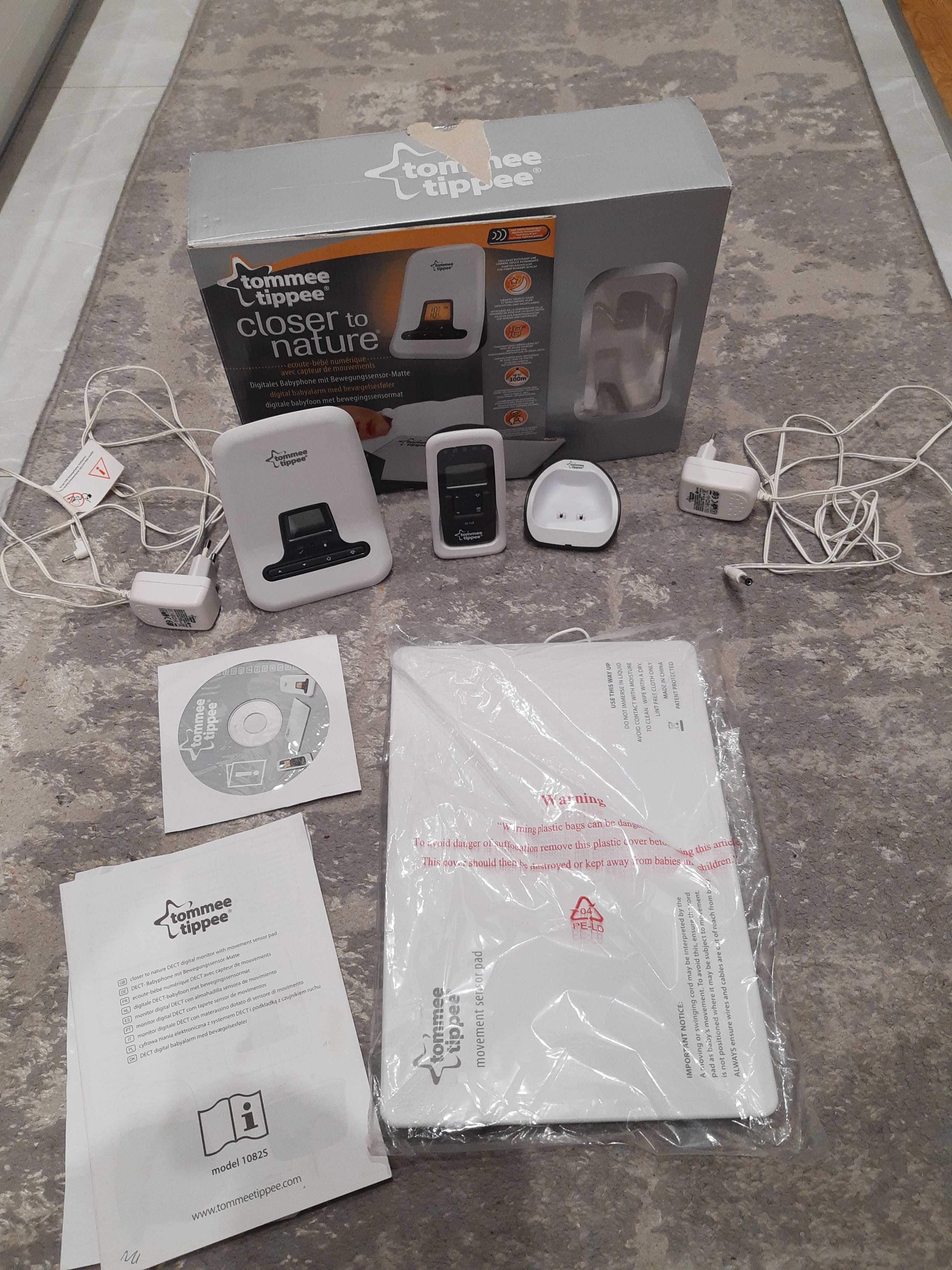 Tommee Tippee 1082S - elektroniczna niania z monitorem oddechu