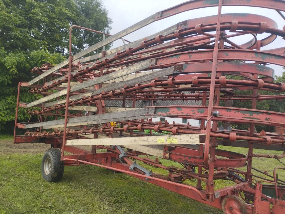 Przyczepa fella ba 125 kemper be 125 przyczepa samozbierająca kostki