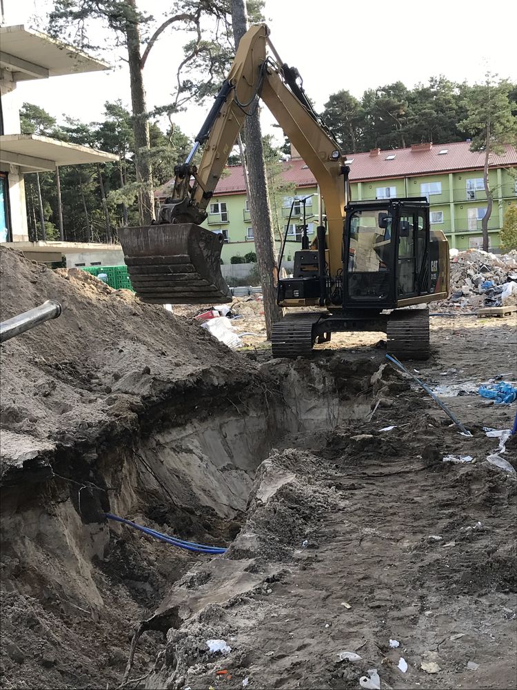 Niechorze Rewal Pogorzelica Pobierowo Wynajem Koparek MDZ Prace ziemne