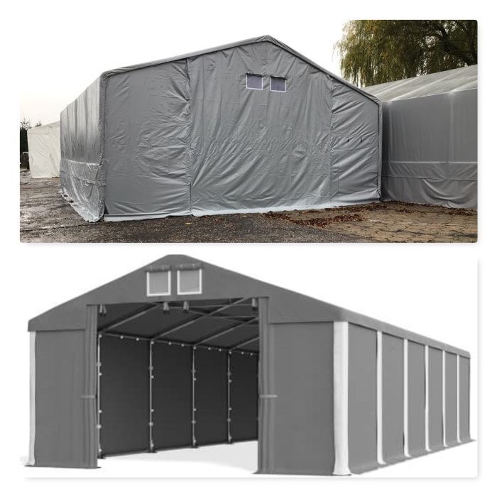 -35% HIT NAMIOT GARAŻOWY 5x6m 2,91m magazynowy PVC hala namiotowa MTB