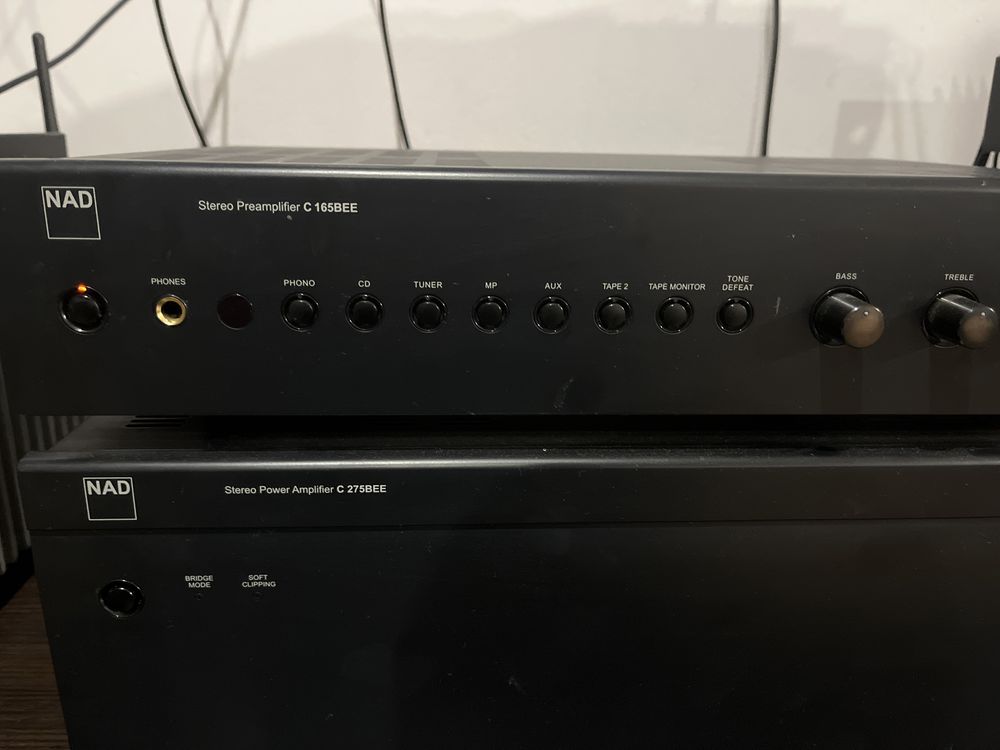 Nad C275 BEE C165BEE Końcówka mocy przedwzmacniacz wzmacniacz stereo
