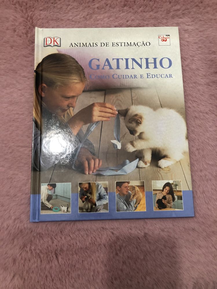 Livro "Gatinho - Como cuidar e educar"