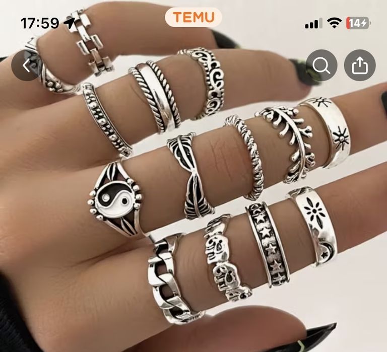 Este artigo inclui 10 aneis decorativos