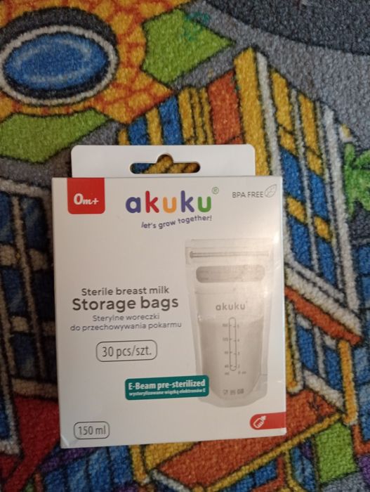 Woreczki do przechowywania pokarmu 76szt