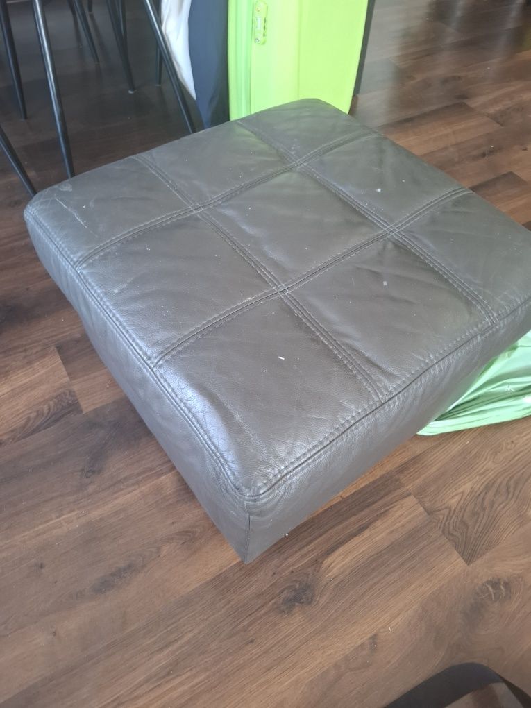 Pufa skórzana 59cmx59cm