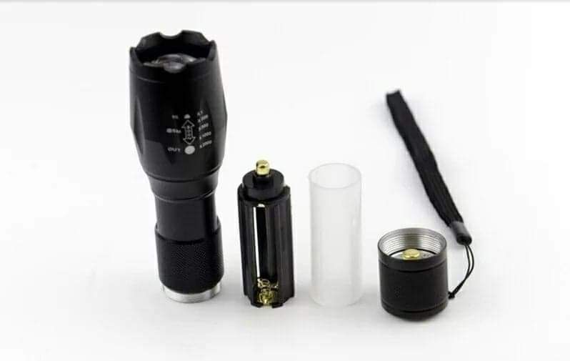 Latarka led CREE XML T6 6000 Lumenów z zoomem