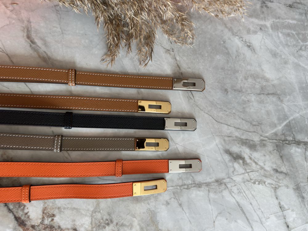 Ремінь Hermes Kelly Belt epsom, пояс ермес келлі, ремень эрмес келли