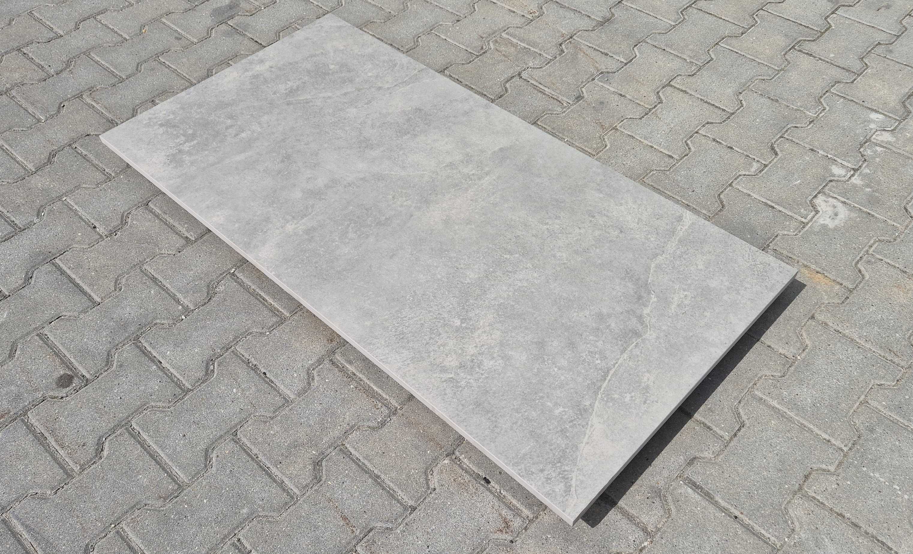 Płytki tarasowe Pizarra Dark Grey 60x120x2 cm G.2