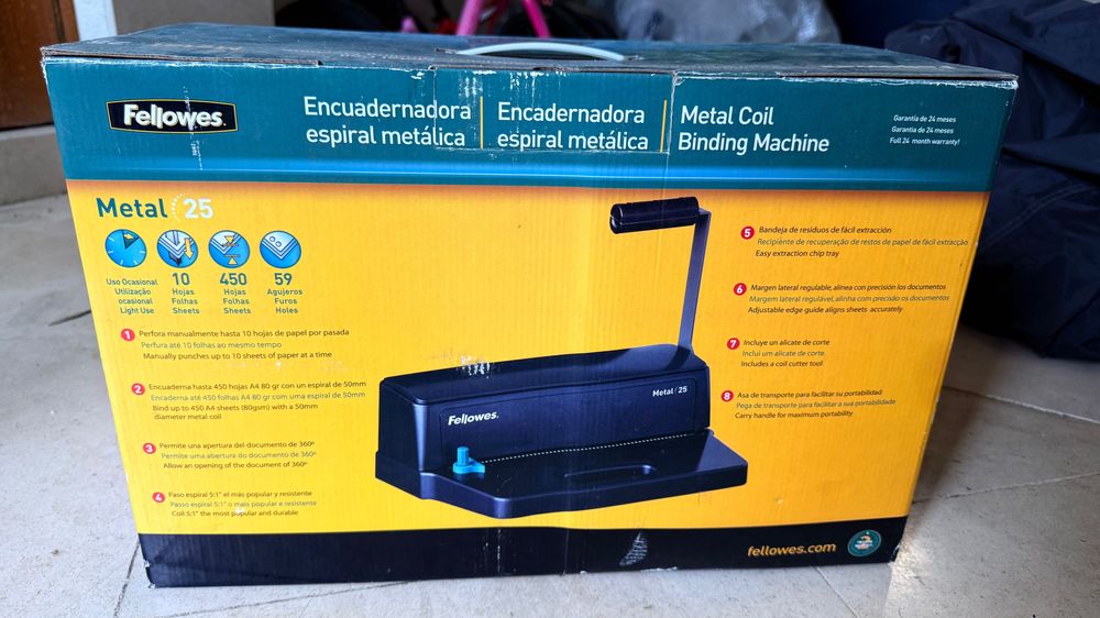 Máquina de encadernar Fellowes