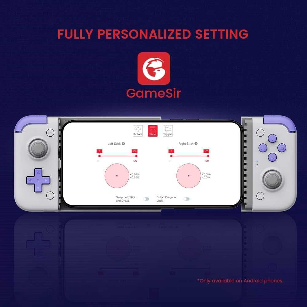 Mobilny kontroler do gier Android z uchwytem na telefon  X2s Type-C