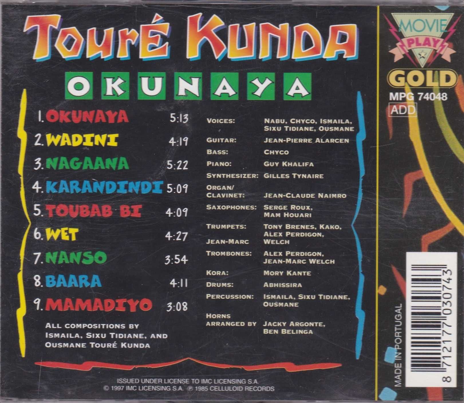 Touré Kunda – Okunaya