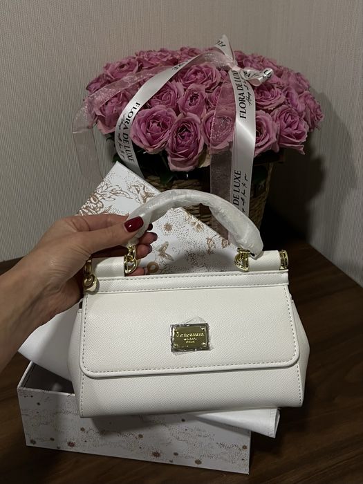 Сумка під Dolce Gabbana Sicily біла