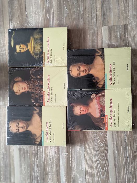 Livros - Coleção Raínhas de Portugal (SELADOS)