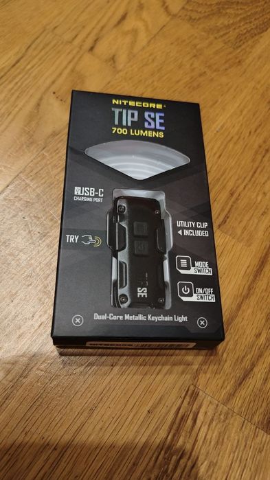 Nitecore TIP SE Фонарь ліхтар наключник (USB Type-C)