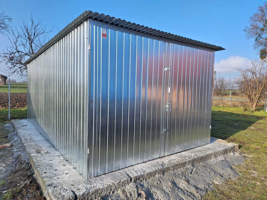 GARAŻ blaszany GARAŻE blaszane Blaszaki Blaszak SZYBKIE TERMINY raty