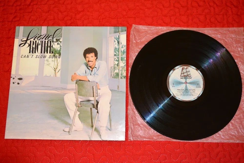 Lionel Richie ‎Can't Slow Down - Edição Original 1983 Portuguesa Vinil