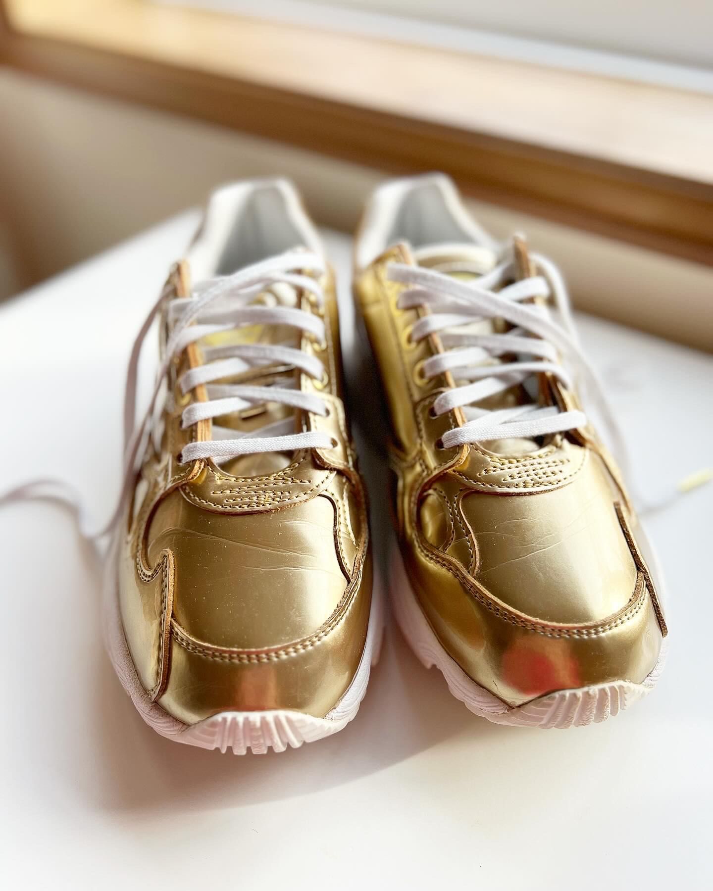 Adidas Falcon Gold Metallic