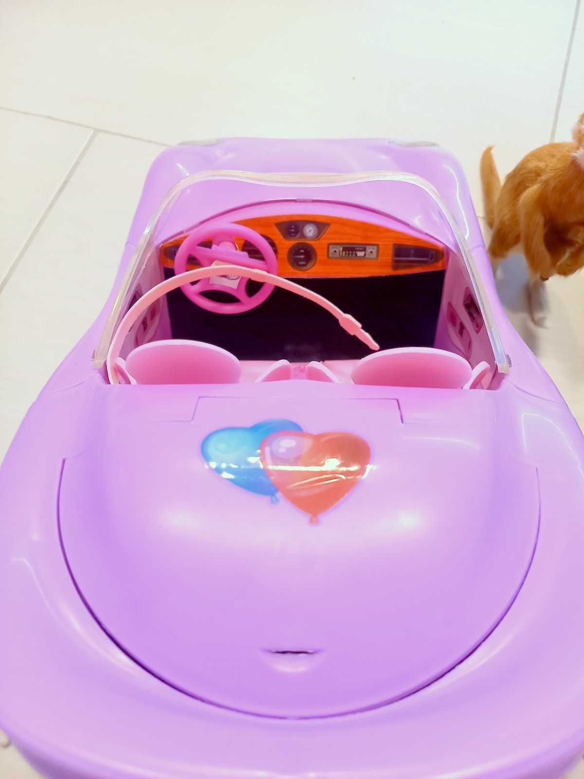 Samochód Barbie piłka zmyłka gniotek i inne