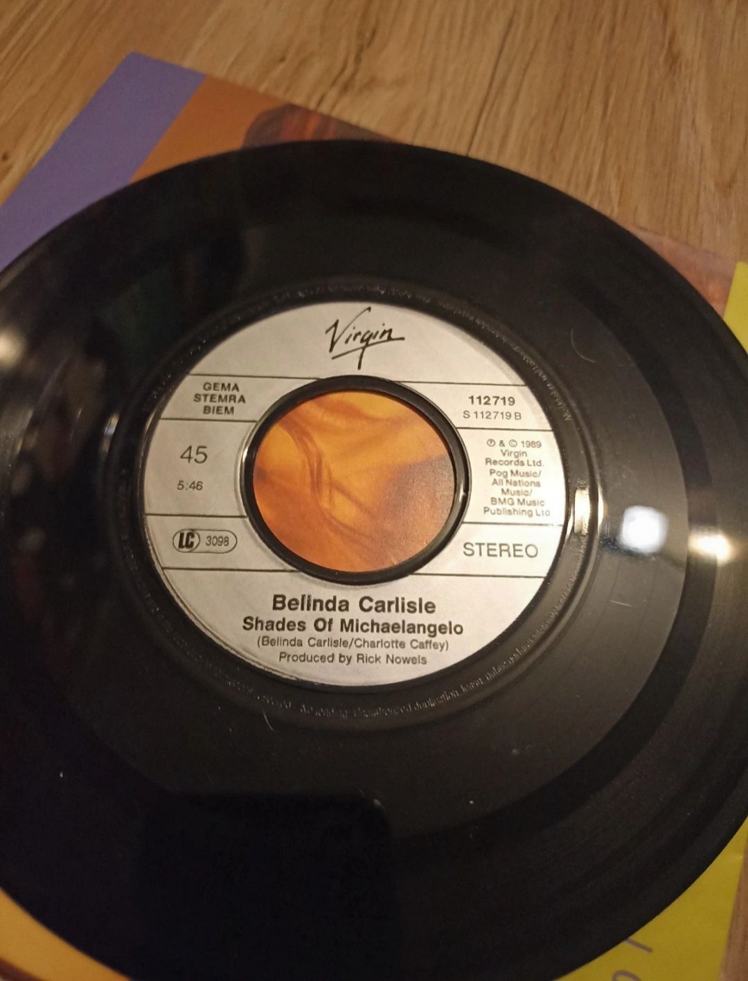 BELINDA CARLISLE - LEAVE A LIGHT ON !! Winyl !! Kim Wilde Samantha Fo