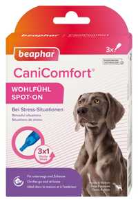 Beaphar  Canicomfort Spot On 3 Pipety X1Ml