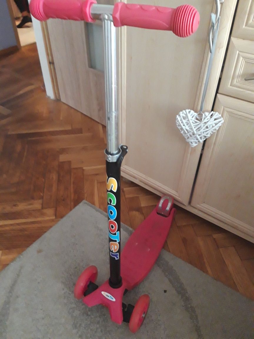 Hulajnoga balansowa led Scooter świecące kółka