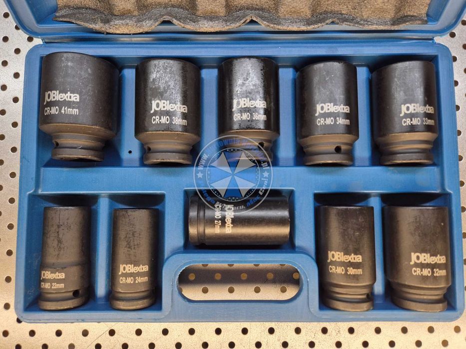 Nasadki udarowe długie 3/4" 22-41mm nasadki udarowe duże nasadki 3/4"