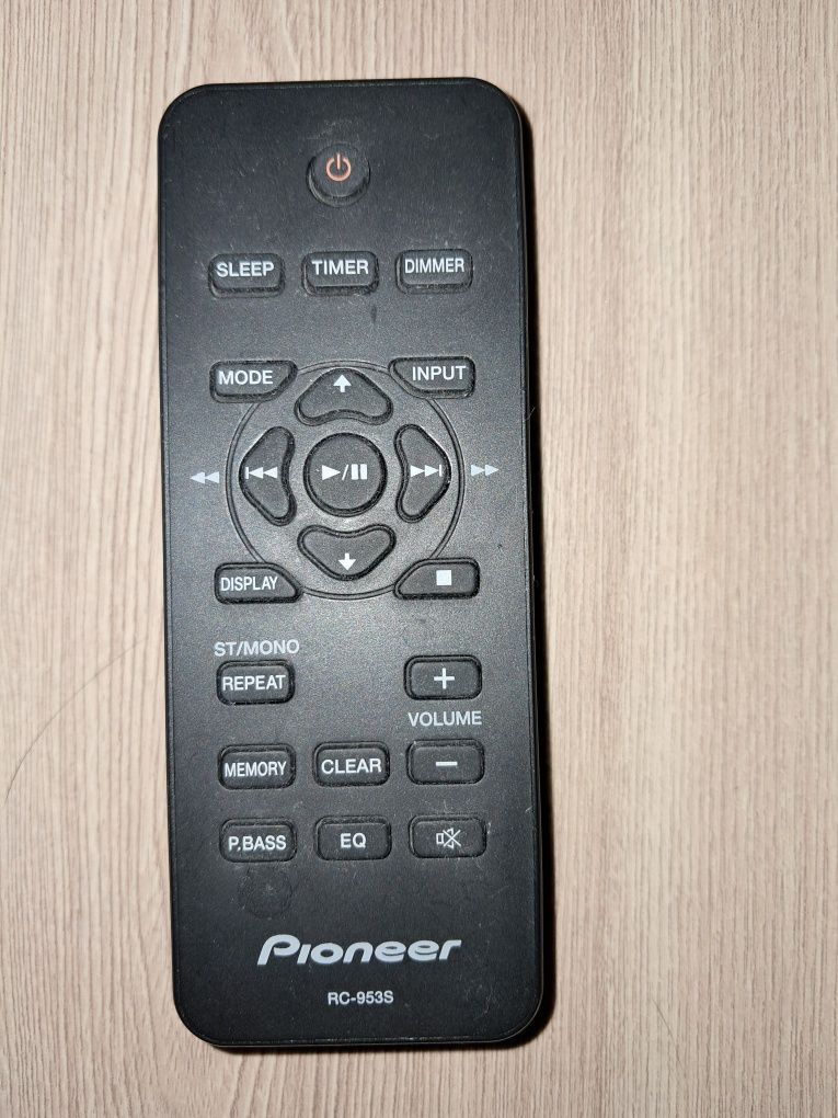 Głośniki z wieży Pioneer z pilotem