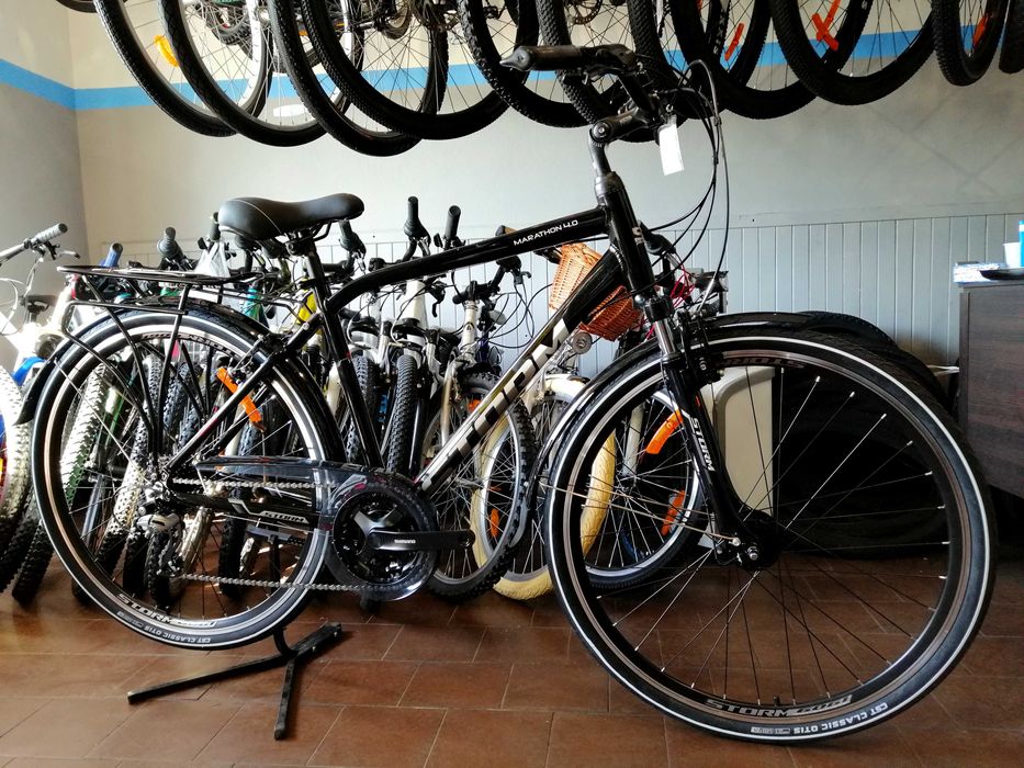 NOWY STORM MARATHON 4.0 Man R. 19" Koła 28 Shimano Acera Trekkingowy!