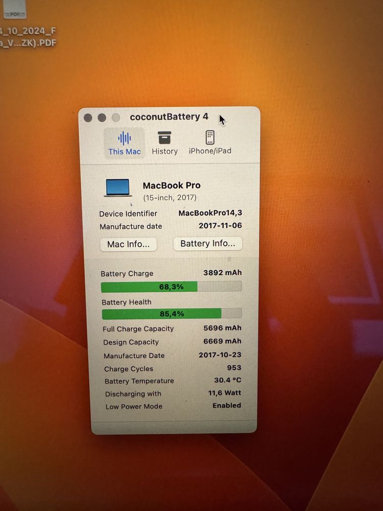 Macbook pro 2017