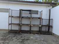 GITTERBOX KOSZ metalowy Siatkowy Druciany Pojemnik kosze giterbox