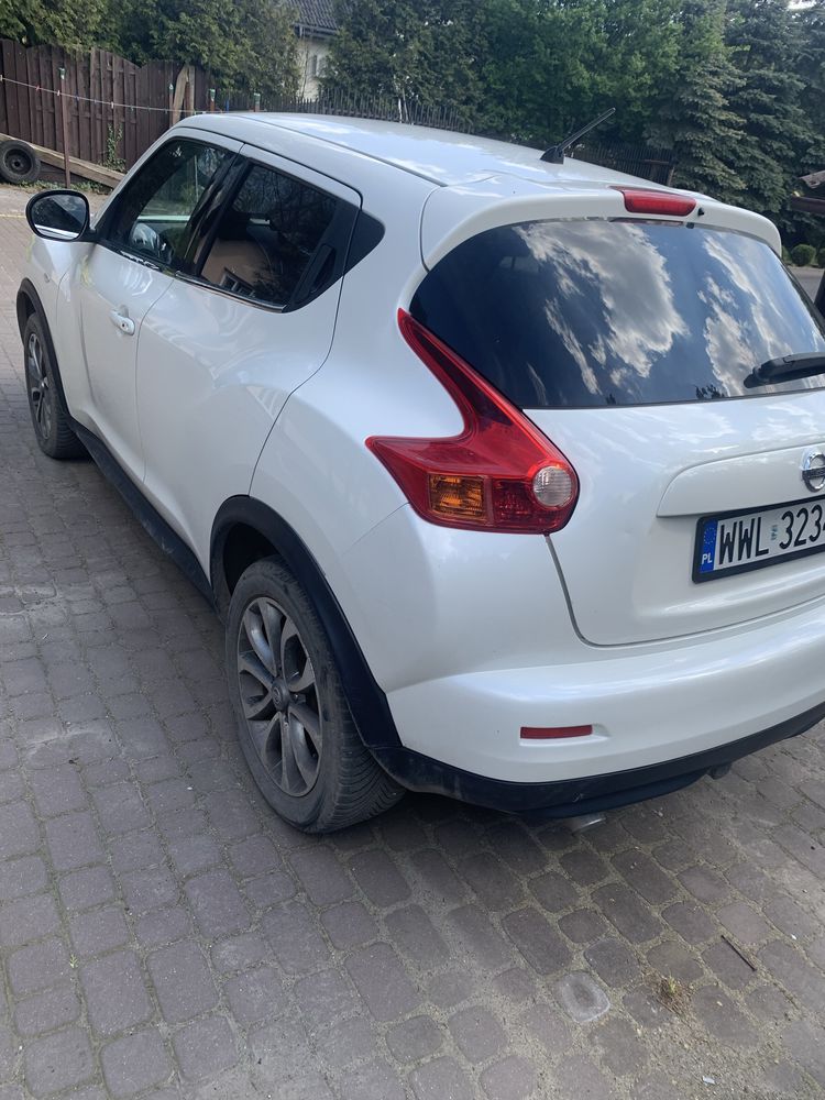 Nissan Juke 2014 diesel Biała Perła