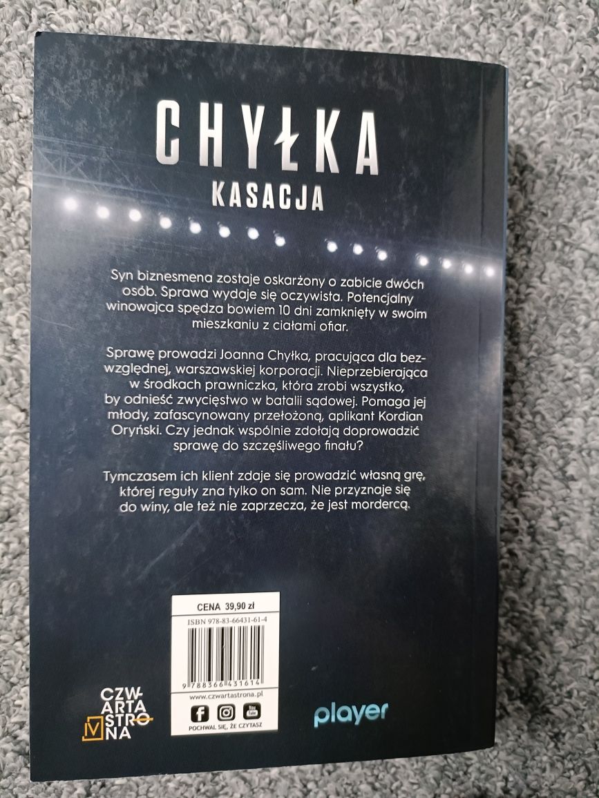 Remigiusz Mróz "Chyłka kasacja"