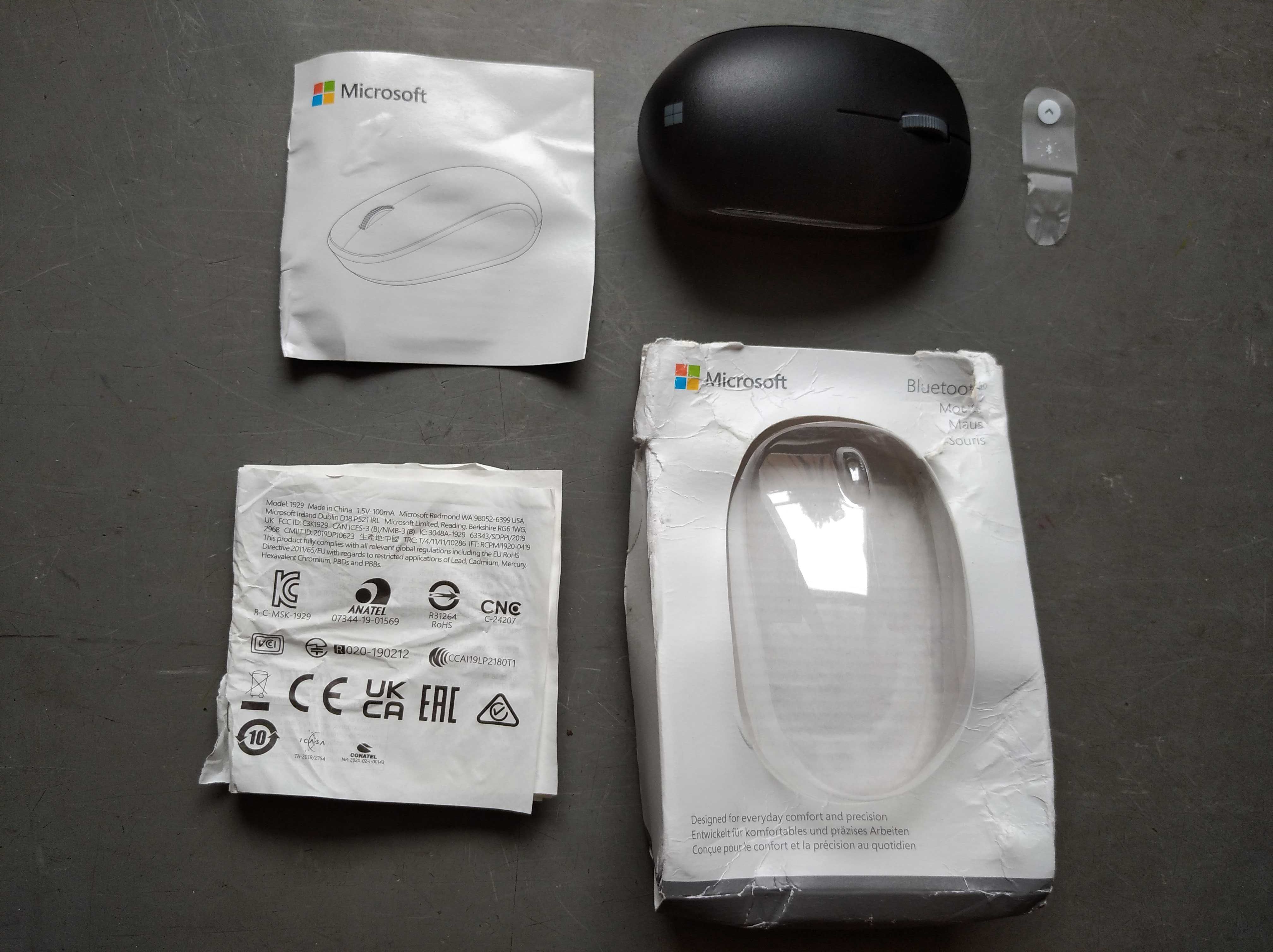 myszka microsoft bluetooth jak nowa pudelko duzo zdjec