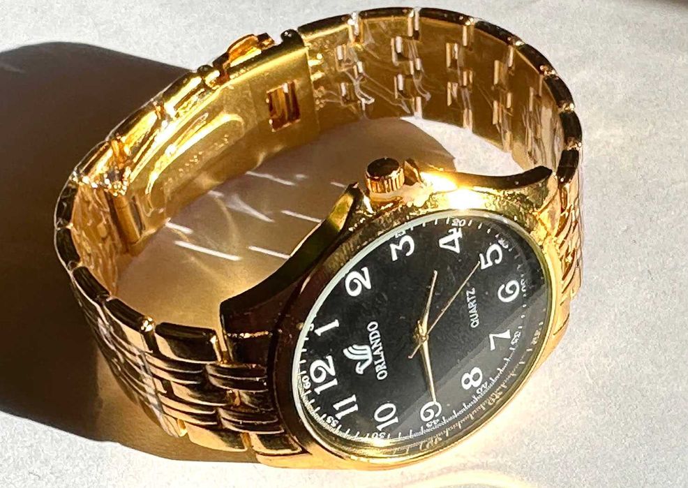 Zegarek ORLANDO kolor złoty Quartz