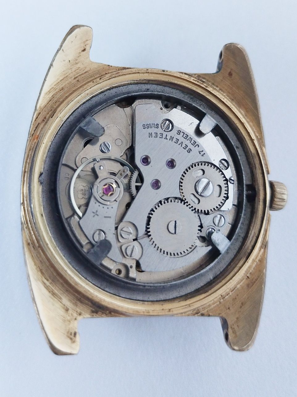 Zegarek Tsilla mechanizm AS ST 1950/51 do naprawy
