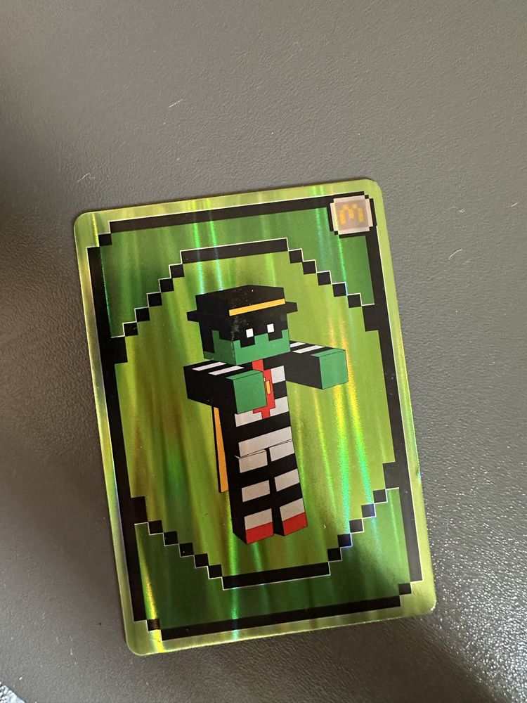 фігурка minecraft x mcdonald’s