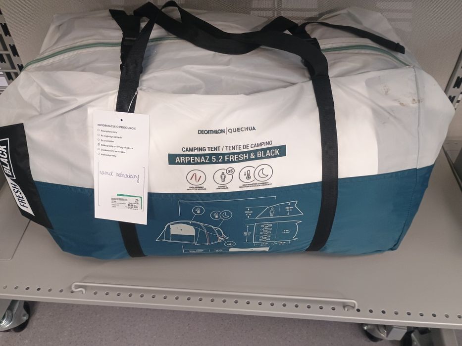 Namiot Quechua Arpenaz 5.2 Fresh&Black