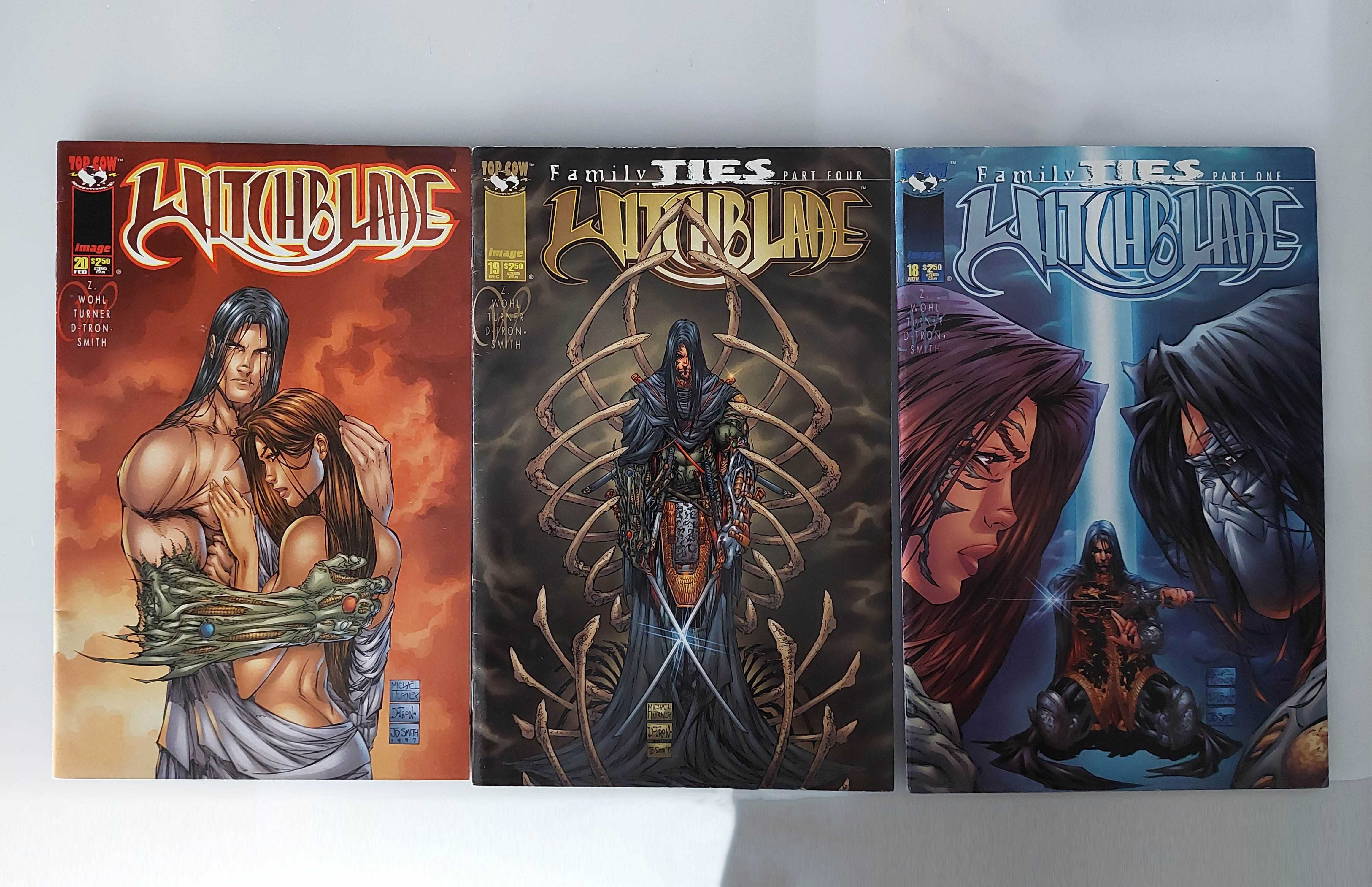 Komiksy z serii Witchblade (Michael Turner) [j.ang.]
