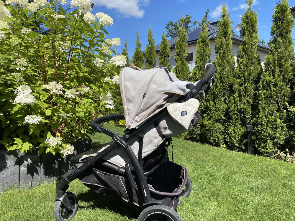 Wózek bliźniaczy, wózek dla bliźniąt Peg-Perego 2 w 1