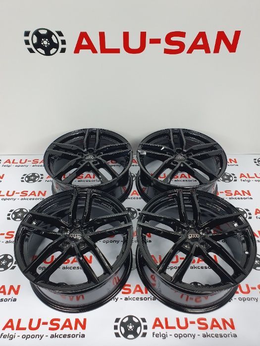 NOWE Alufelgi AUDI 18" 5x112 A3 8P0 8V0 8V5 A4 B5 B6 B7 A6 Czarne