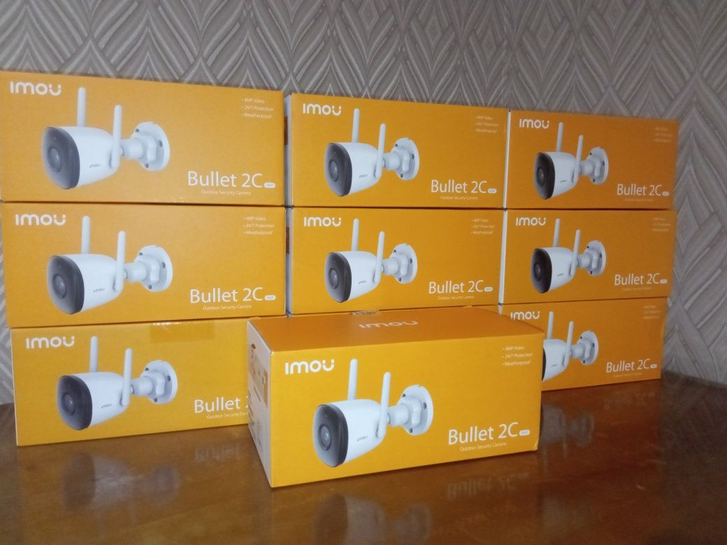 Imou Bullet 2C F42P, 4 Mp,2.8/3.6.  Wifi Ip камера, Imou