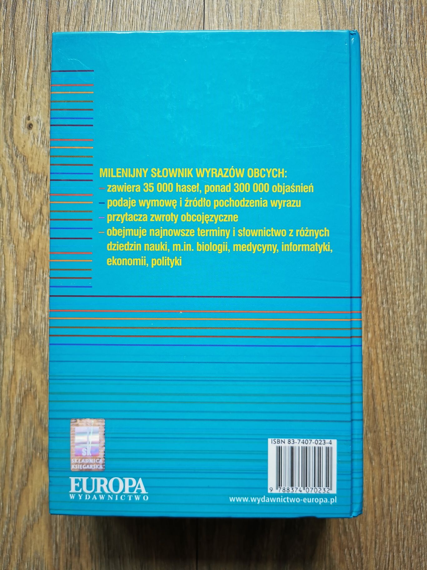Słownik Wyrazów Obcych - Milenijny - Wydawnictwo Europa