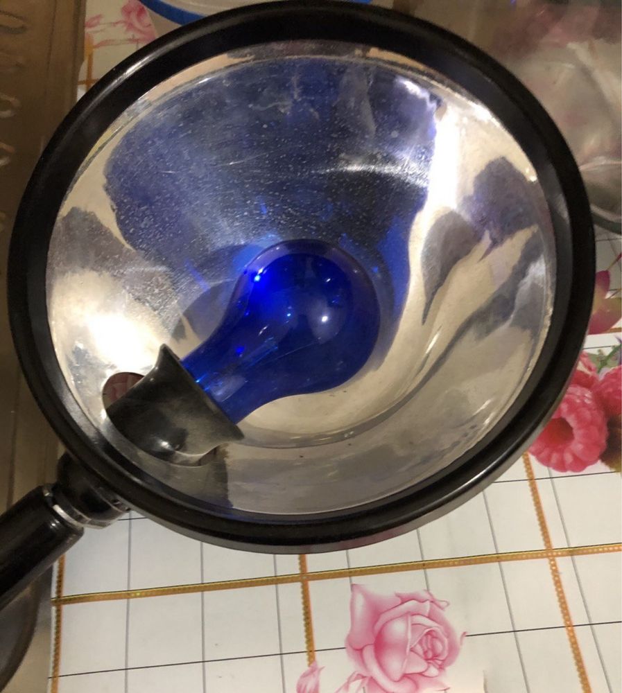 Синя лампа Мініна медична / рефлектор