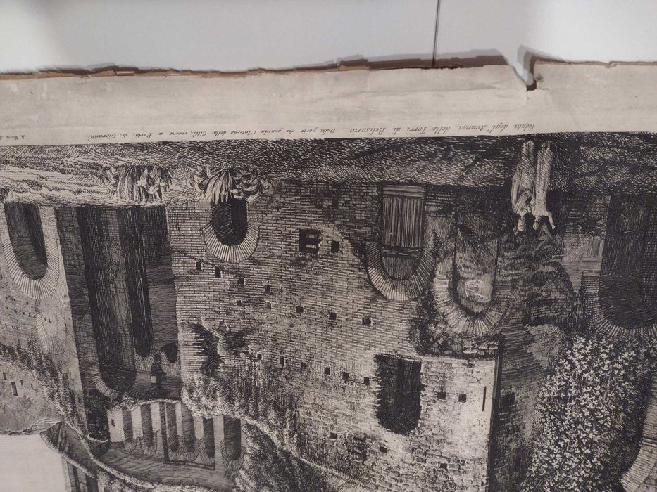 Rycina Akwaforta Luigi Rossini 1822