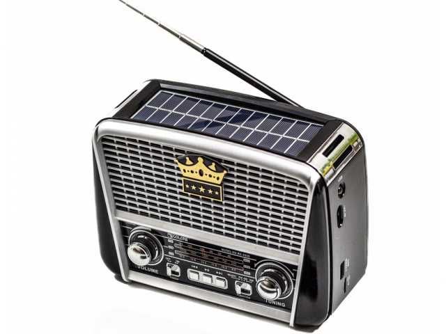 Radio FM kuchenne panel solarny Przenośne solarne czerwone